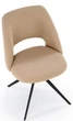 Стілець для кухні та вітальні Halmar K546 обертальний Бежевий (5905248132580) - зображення 11