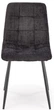 Стілець для кухні та вітальні Halmar K547 Чорний (5905248132634) - зображення 7
