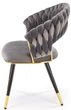 Стілець для кухні та вітальні Halmar K551 Попелястий (5905248132764) - зображення 6