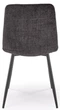 Стілець для кухні та вітальні Halmar K547 Чорний (5905248132634) - зображення 8