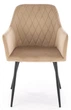 Krzesło do kuchni i salonu Halmar K558 Beżowe (5905248132863) - obraz 7