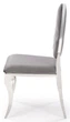 Стілець для кухні та вітальні Halmar K555 Попелястий/Сріблястий (5905248132832) - зображення 7