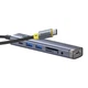 USB - хаб Baseus UltraJoy Series 7-Port Type-C to HDMI 4K 60Hz 1USB3.0*2 + 1PD + SD / 1TF3.0 + 3.5mm, Grey - зображення 6