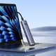 USB - хаб Baseus UltraJoy Series 7-Port Type-C to HDMI 4K 60Hz 1USB3.0*2 + 1PD + SD / 1TF3.0 + 3.5mm, Grey - зображення 8