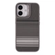Чехол Kajsa Resort Collection Gradient Stripe with MagSafe для iPhone 17, Grey - изображение 1
