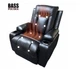 Массажное кожаное кресло, черное Bass Polska BH 30040 RELAX с массажем спины, поясницы и ног - изображение 9