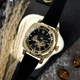 Годинник наручний Awarder 021 Де би не була Gold-Black-Black - изображение 4