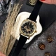 Годинник наручний Awarder 021 Де би не була Gold-Black-Black - изображение 5