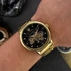 Годинник наручний Awarder 022-3D Не Забуду Дім Gold-Black Steel - изображение 5