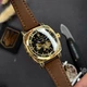 Годинник наручний Awarder 021 Де би не була Gold-Black-Brown - изображение 6