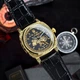 Годинник наручний Awarder 021 Де би не був Gold-Black - изображение 7