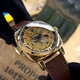 Годинник наручний Awarder 021 Де би не була Gold-Gold-Brown - изображение 2