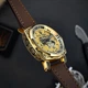 Годинник наручний Awarder 021 Де би не була Gold-Gold-Brown - изображение 10