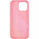Чохол Silicone Premium case MagSafe з захистом камери та дисплея для iPhone 16 Pro Max Full Protective pink 4009 - зображення 2