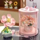 Конструктор Royal Pink Bouquet Серия Floral Luxury Розовые розы с ракушками 550 детали - изображение 5
