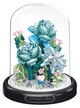 Детский конструктор Blue Roses Серия Flower Flask Голубая роза под куполом 522 деталей - изображение 7