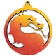Деревянная новогодняя игрушка "Mortal Kombat" 8.5 см Разноцветный - изображение 1