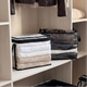 Набор ORGANIZE больших прозрачных сумок для вещей Черный (Hbk-2L-black) - изображение 2