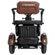 Триколісний електроскутер на акумуляторі 1200W і 10 дюймових колесах Crosser TR-1 PRO Коричневий - зображення 4