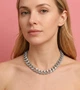 Масивне кольє-ланцюг «Urban Statement» Honey Fashion Accessories сріблястий (12092) - зображення 1