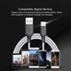Кабель USB to Type-C 2.4A 1м Earldom EC-154C Red - изображение 3