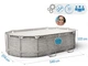 Каркасный бассейн Bestway 56716 Размер 549х274х122 см Steel Pro Max фильтр-насос,лестница,тент - изображение 13