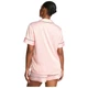 Сатиновая пижама Victoria's Secret Glazed Satin Short Pajama Set Pink Striped S Розовая в полоску - изображение 2