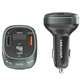 Автомобільний FM-трансміттер Vention PD 54W 3-Port USB (C+A+A) LED/USB Flash/Bluetooth, вольтметр - изображение 3