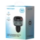 Автомобільний FM-трансміттер Vention PD 54W 3-Port USB (C+A+A) LED/USB Flash/Bluetooth, вольтметр - изображение 4