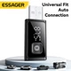 Автомобильный FM Трансмиттер ESSAGER ES-BT17 BT5.4 USB-A Display + Microphone Black (44309) - изображение 7