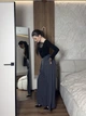 Жіночі брюки широкого крою Uaclothes 46-48 Графітовий (like37154-175861350) - изображение 2