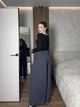 Жіночі брюки широкого крою Uaclothes 46-48 Графітовий (like37154-175861350) - изображение 3