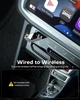 Беспроводной адаптер Apple CarPlay для iPhone, Plug & Play, автоматическое подключение, поддержка навигации, музыки и звонков - изображение 2