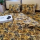 Постільна білизна KoTetextile плюшева велюрова полуторка 155-215 см 70-70 2шт біткоін коричневий - изображение 2