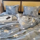 Постільна білизна KoTetextile плюшева велюрова сімейний 150-215 см (2шт) 50-70 2шт Перо сірий - зображення 2