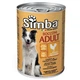 Вологий корм для собак Monge Simba Dog Wet курка з індичкою 415 г - зображення 1