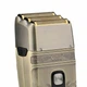 Электробритва VGR V-335 с USB зарядкой три ножевых блока LED дисплей золотистая 5 Вт для сухого и влажного бритья - изображение 3