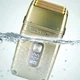 Электробритва VGR V-335 с USB зарядкой три ножевых блока LED дисплей золотистая 5 Вт для сухого и влажного бритья - изображение 6