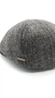 Кепка восьмиклинка шерстяная в цветную клетку 6-LEONARDO HarrisTweed HOOK 56 Коричневый HT-505C2 - изображение 3