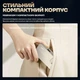 Кнопочный телефон-слайдер сенсорный на Андроиде FUFFI S160 4G Android + WhatsApp + Facebook, Золотистый - изображение 9