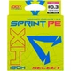 Шнур Select Sprint PE 4X Pink 150m #0.3/0.07mm 8lb/3.7kg - изображение 2