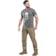 Футболка Pentagon Ageron T-Shirt Spartan Helmet L Wolf Grey - изображение 5