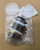 Донный клапан для раковины Koer PW-10-01 1 1/4'' без перелива автоматический СLICK-СLACK (Цвет хром - изображение 6