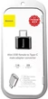 Адаптер Baseus USB Female To Type - C Male Adapter Converter Black (CATOTG-01) - изображение 3