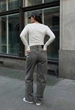 Джинсы Женские Стаф Серые Широкие Классические Джинсовые Штаны Staff 2511 Gray Wide Leg 34 (384209) - изображение 2