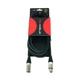 Микрофонный кабель балансный XLR Male — XLR Female ABCCABLS MA008-L1 1м - изображение 2