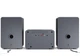 Музичний центр - Hi-Fi мікросистема Sharp XLB514 40W, FM RDS, CD, Bluetooth Grey - зображення 5