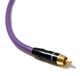 Сабвуферний кабель RCA-RCA Melodika Purple Subwoofer Cable MDS-W30 3m - зображення 2