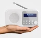 Радиоприемник портативный Sharp DRP420WH DAB+, FM, Bluetooth, батарейки, сеть - изображение 8