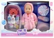 Пупс функциональный Warm Baby пьёт из бутылочки, ходит в туалет, с ванночкой WZJ008D-6 - изображение 2
